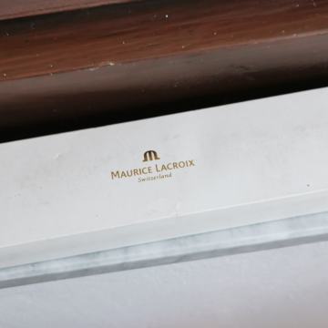 MAURICE LACROIX originalna kutija za sat + papiri