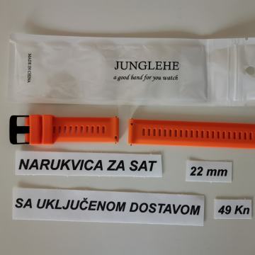 NARUKVICA ZA SAT - SILIKON - NOVA