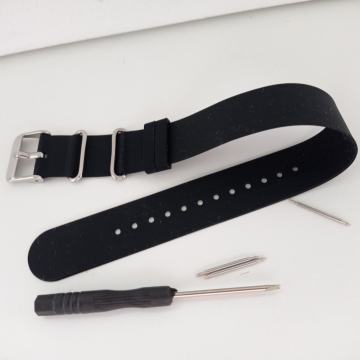 Nato SILIKONSKI, 20mm, crni