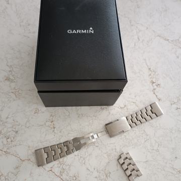Original QuickFit titan remen za Garmin Fenix + kutija