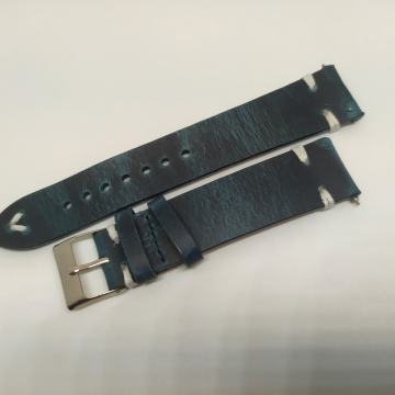 Plavi kožni remen, 20mm