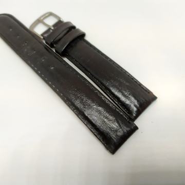 Remen 18mm, crni, koža, deblji