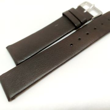 Remen 20mm, crni kožni, tanji