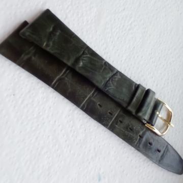 Remen HETA 18mm, koza, zeleni