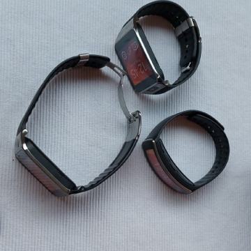 REMEN ZA SAMSUNG SAT ELEGANT DZ09 i Gear Fit - Crne boje - NOVO -