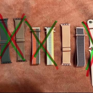 Remeni za Apple Watch 44mm i 45mm, 5€/kom