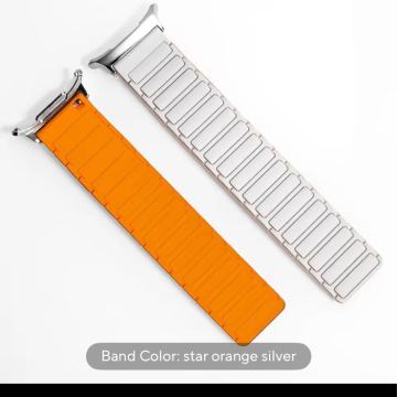 SAMSUNG-Silikonski magnetski remen za Samsung Galaxy Watch 7 Ultra 47m