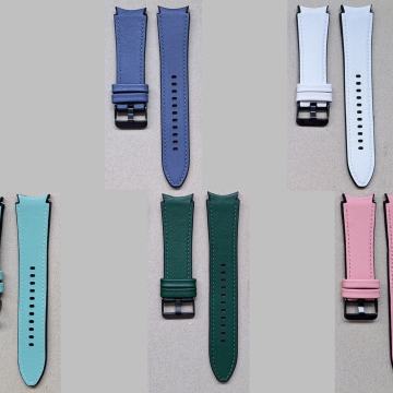 SILIKON+KOŽA REMENI ZA SAMSUNG GALAXY WATCH 4 i GALAXY WATCH 5