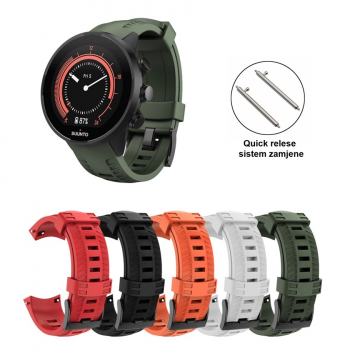 Silikonska narukvica remen za sat Suunto 9 Baro / Spartan smartwatch