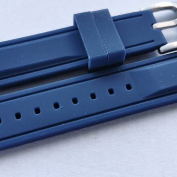 Silikonski remen 20mm, plavi, nenošen
