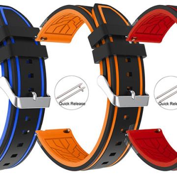 Silikonski remen 22mm narančasti - NOVO!