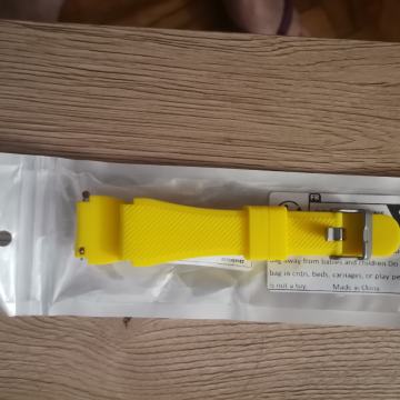 Silikonski remeni, 20 mm, žuti i plavi