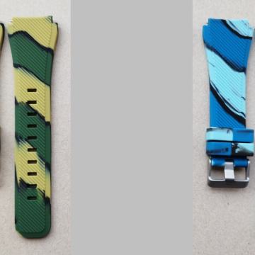 SILIKONSKI REMEN MASKIRNI, 22 mm, SAMSUNG, HUAWEI, NOVO!!!