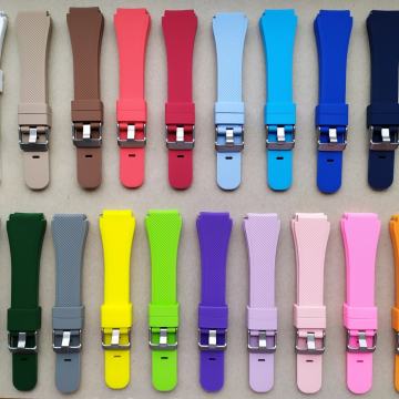 SILIKONSKI REMENI ZA SAT, 20 mm, SREBRNA KOPČA, Samsung Galaxy Watch