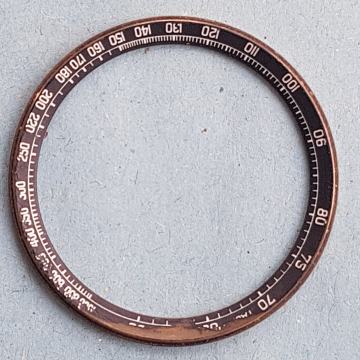 TAHOGRAPH ŠAJBA ZA "ZENITH" EL PRIMER0 3019 PHC PILOT-DIVER AUTOMATIC