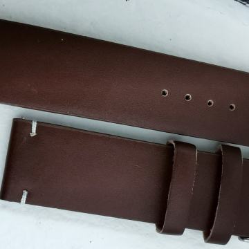 Tamno smeđi 2-stich. 22mm