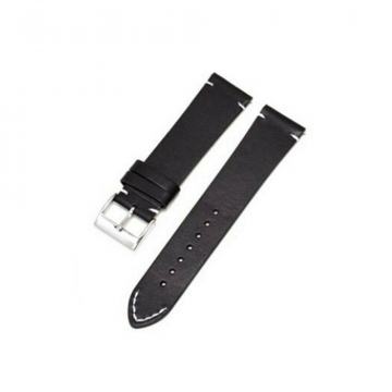 Crni, kožni remen 22mm
