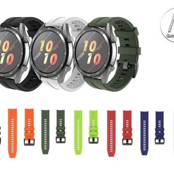 Zeleni silikonski remen 22cm