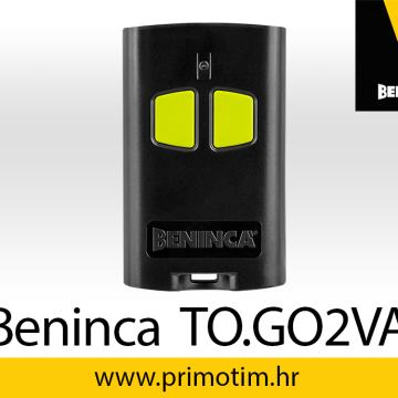 TO.GO2VA BENINCA Daljinski upravljač za garažna vrata, rampu i lesu