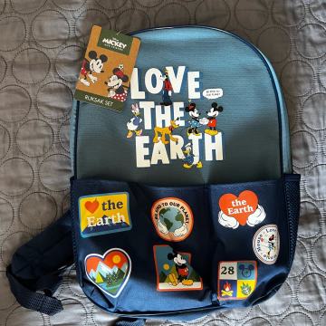 Disney Mickey Mouse ruksak s priborom / NOVO, NEKORIŠTENO