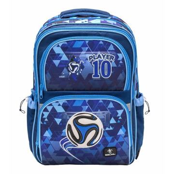 Dječji školski ruksak Belmil, anatomski, plavi, sa teleskopskom ručkom