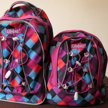 EXPLORE školski ruksak 2 u 1