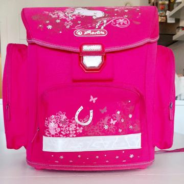 Herlitz Roza školska torba za djevojčice s konjem