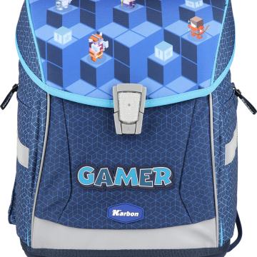 Školska anatomska torba  KARBON A02 GAMER P4 NETTO