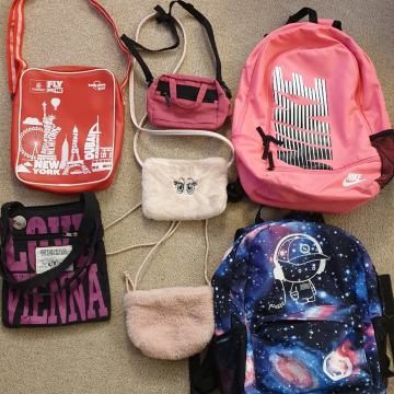 Torbice i ruksaci (školske i sportske torbe i torbice)