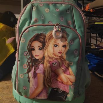 Topmodel školska torba+pernica_zelena-poklon TOPMODEL salica