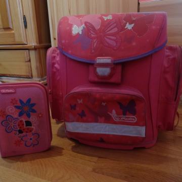 Torba školska Herlitz + pernica