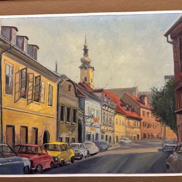Stara Tkalča, Zagreb - 85x65, Josip Zeman