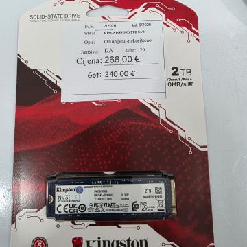 SSD 2TB KINGSTON NV3 SNV3S/2000G