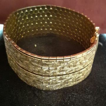 Vintange pozlacena narukvica
