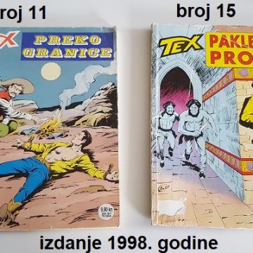TEX stripovi - broj 11 i 15