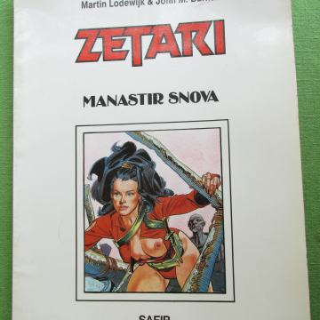 ZETARI - Manastir snova, Safir strip, 1 / 1985.