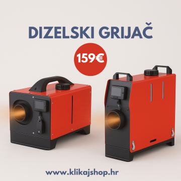 ✅️DIZELSKI GRIJAČ, 8KW   NOVO ✅️