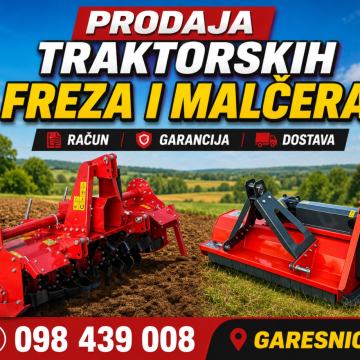 Freze. Malčeri. Tarupi. Najpovoljnije cijene. MALČER.  FREZA.