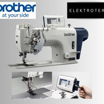 INDUSTRIJSKI STROJ ZA ŠIVANJE DVOIGLA BROTHER S8750D