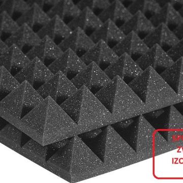 Spužva za zvučnu izolaciju 5 cm piramida 100x100 cm