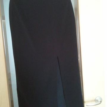 CRNA DUŽA ELEGANTNA SUKNJA 38