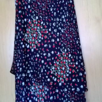 CRNA SUKNJA NA CVJETIĆE - VEL.42