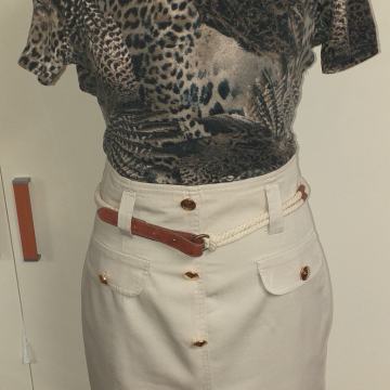 Elegantna suknja pamučna