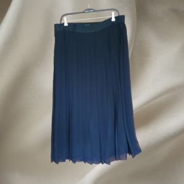 Gerry Weber plisirana crna suknja 44