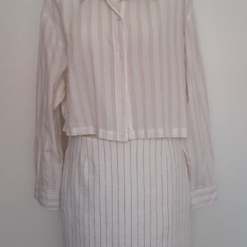 Intrend lanena ljetna suknja