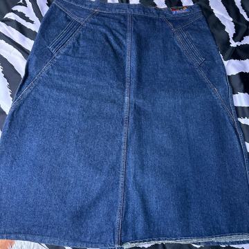 Jeans suknja A kroja