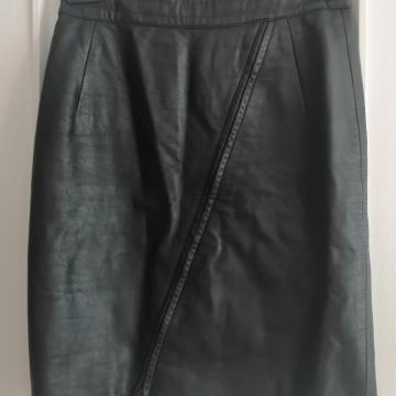 Kožna suknja - prava koža