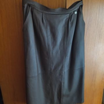 KOŽNATA ŽENSKA SUKNJA