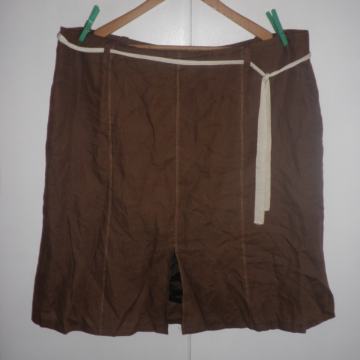 LJETNA LANENA SUKNJA 52 XXL