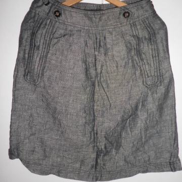 MANGO - LJETNA LANENA SUKNJA 32 / 34 XS